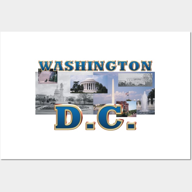 Washington, D.C. Wall Art by teepossible